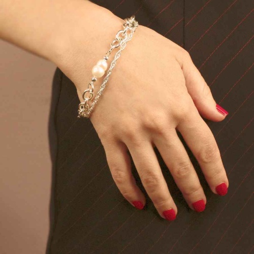 Браслет Fiore Luna Bella Pearle Сarabiner, CL1012/MP S фото 2