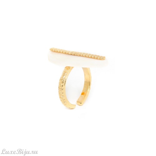 Кольцо Nature Bijoux, Ivory, разъемное, с костью, NB22.1-19-24365 белый фото 2