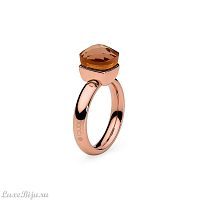 Кольцо Qudo Firenze smoked topaz 17.8 мм 610766/17.8 BR/RG