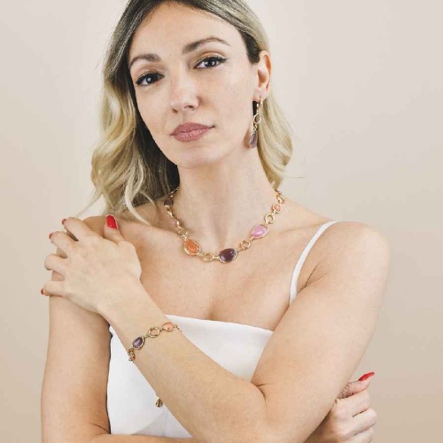 Колье Boccadamo METALLO E CRISTALLO, XGR718DP фото 2