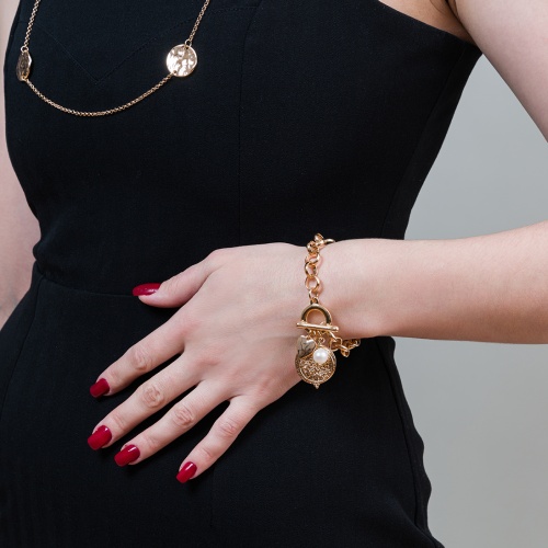 Браслет Fiore Luna Perle Manisto, LB5095 BW/RG фото 2