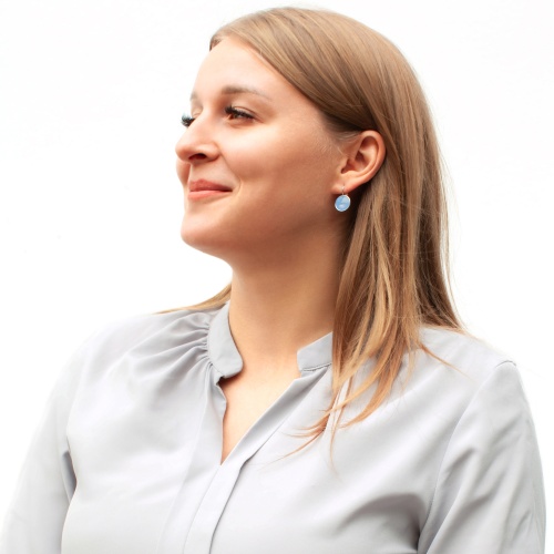 Серьги Fiore Luna Sky Ignite, A1903.M21 BL/S фото 4