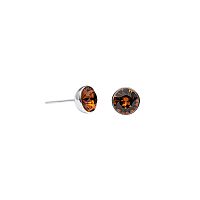 Пусеты Fiore Luna Smoked Topaz, SWE298 ST S