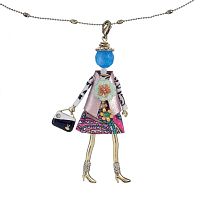 Подвеска Miamelie, кукла Линда, MiA-2512-CL8142 золотистый