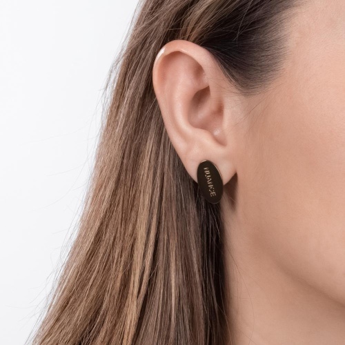 Серьги Nuance, асимметричные, NFN-24.04-058 бежевый фото 3