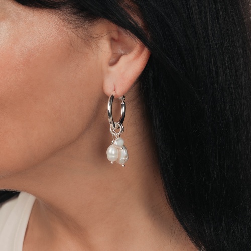 Серьги Fiore Luna PEARL, ACE20691-03 фото 4