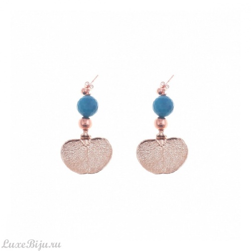 Серьги Ester Bijoux Кипарис OR1022/93-RG/BL BR