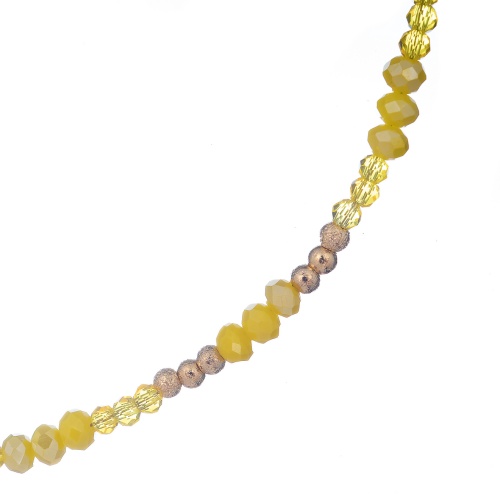 Колье Lanzerotti, Limonata, с кристаллами, LZ-23.04-172 желтый фото 4
