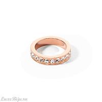  Кольцо Coeur de Lion Crystal-Rose gold 16.5 мм, 0131/40-1822 52