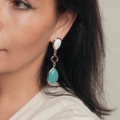 Серьги Possebon Madre, Azul, A0585.1.20 фото 4