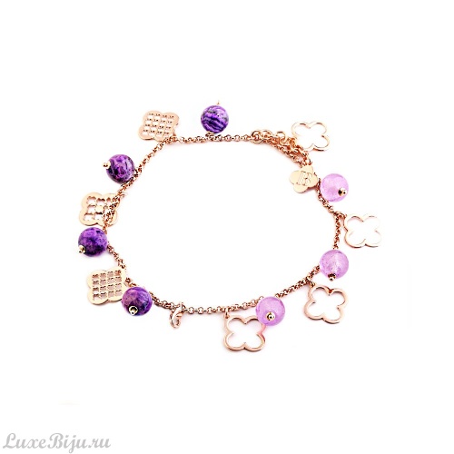 Браслет Boccadamo XBR154RS BR/V/RG