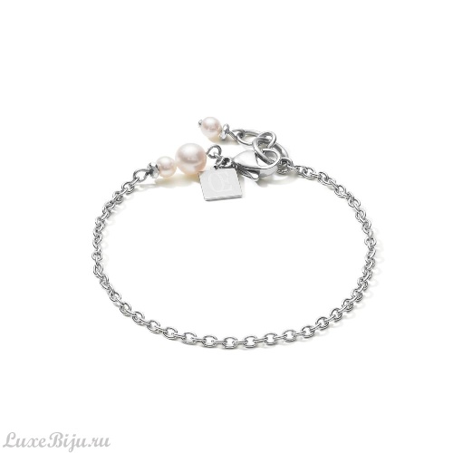 Браслет Coeur de Lion White-Silver, 1103/30-1417 фото 2