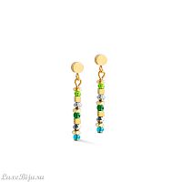 Серьги Coeur de Lion Multicolour Gold, 4359/21-1516