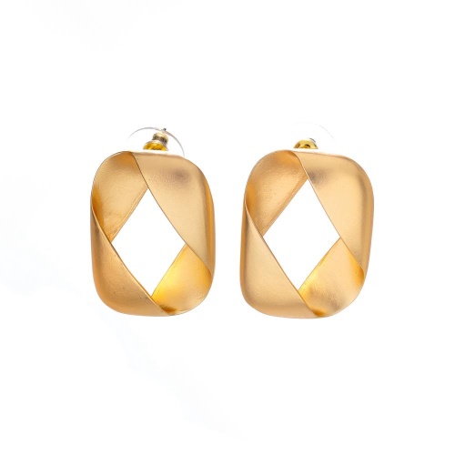 Серьги Dansk Copenhagen, Anastazia, объемные, DNSK26.1-3C2407014 золотистый