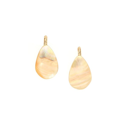 Серьги Nature Bijoux, Fioria, с перламутром, NB26.1-12-90497 золотистый фото 2
