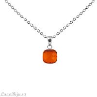 Колье Qudo Firenze orange glow 400330.1 BR/S