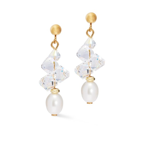 Серьги Coeur de Lion Crystal-Gold, 1136/21-1816 фото 3