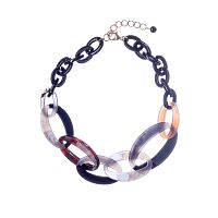 Колье Moon Paris, Lorian, с акриловыми звеньями, ML-22.10-028 черный