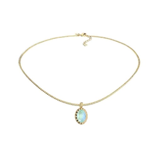 Колье Qudo TIVOLA UNICA big (G/P) Silky sage delite 3cm, 420690