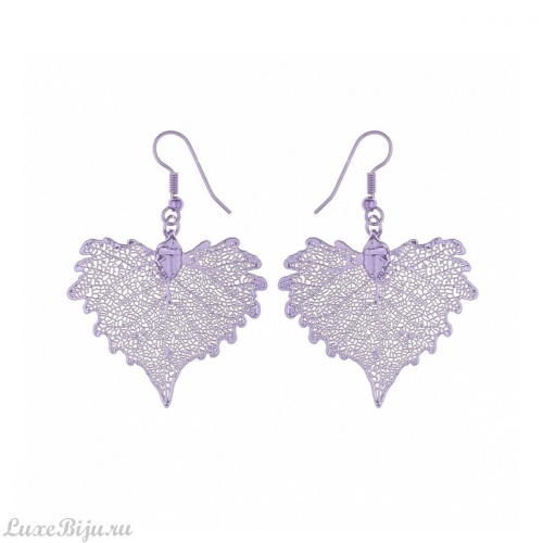 Серьги Ester Bijoux Тополь LF34C-VIOLET
