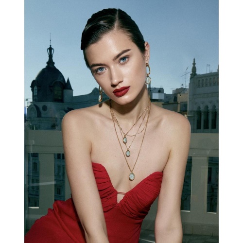 Колье VIDDA, Cibeles, с кристаллом Swarovski, VD24.2-02006 мятный, 50см фото 2