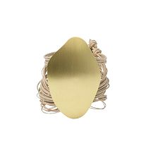 Браслет Katerina Vassou, Fach, с геометрическим элементом, KV26.1-406034G золотистый