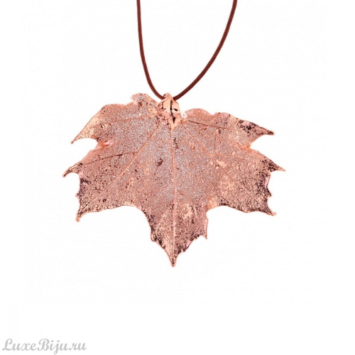 Колье Ester Bijoux Канадский Клён LF40A-RG BR