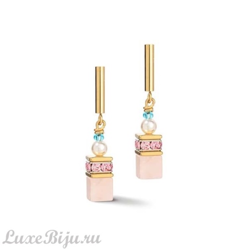 Серьги Coeur de Lion Multicolour-Pastel, *5086/21-1522