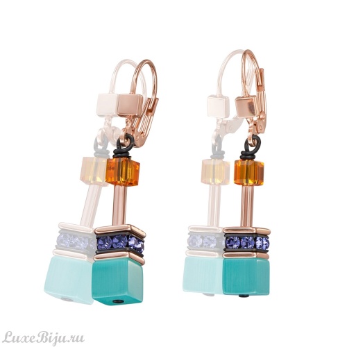 Серьги Coeur de Lion Multicolor Couture 2838/20-1575