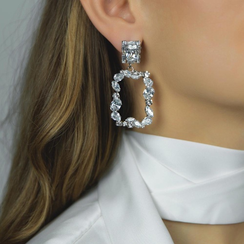 Серьги Moon Paris, Bohemia, с кристаллами, MB-26.01-005 хрустальный фото 2