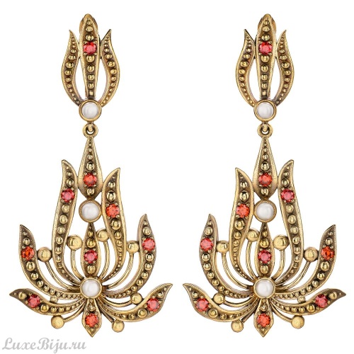 Серьги Fiore di Firenze OR1750 GRANATO фото 2