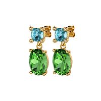 Серьги Dyrberg Kern ANTONIA SG AQUA/GREEN, 420093 BL/G/G