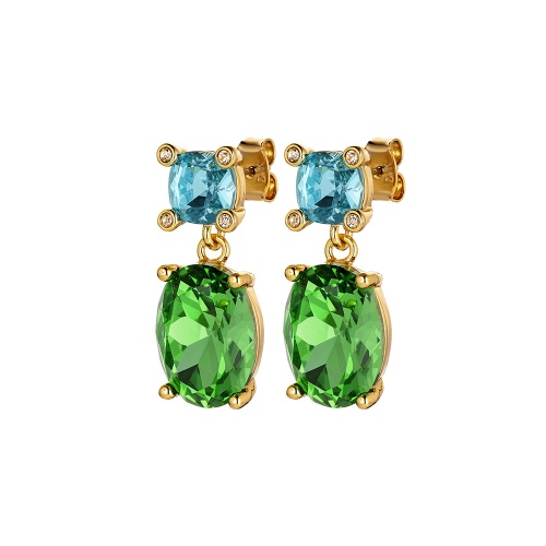 Серьги Dyrberg Kern ANTONIA SG AQUA/GREEN, 420093 BL/G/G
