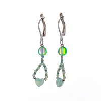 Серьги Lanzerotti, Ispirazione, перламутр, хрусталь, кристалл, LZ-24.10-468 бирюзовый