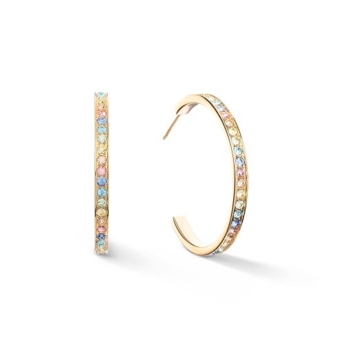 Серьги Coeur de Lion Multicolor-Pastel Gold , 0128/21-1590 фото 4