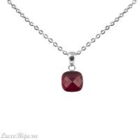Колье Qudo Firenze ruby 400048.1 R/S
