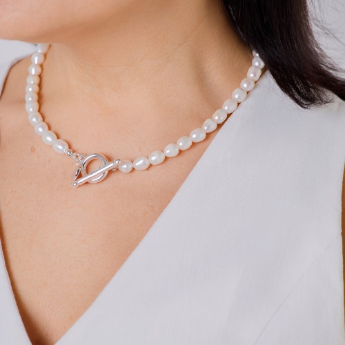 Колье Fiore Luna String of Pearls Togl, BL4502 S фото 4