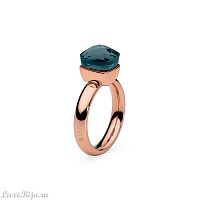 Кольцо Qudo Firenze london blue 18.5 мм 610120 BL/RG