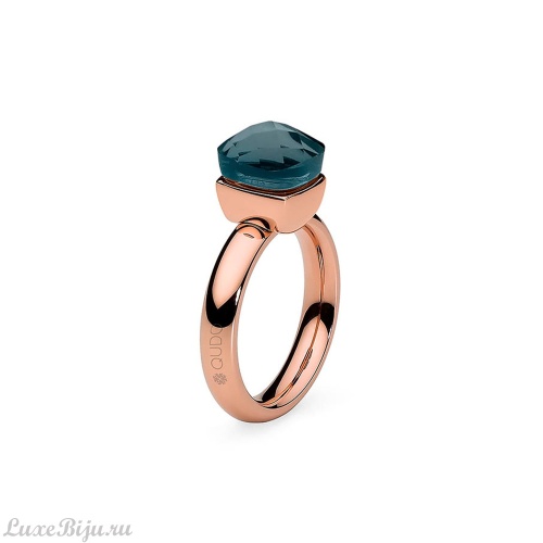 Кольцо Qudo Firenze london blue 18.5 мм 610120 BL/RG