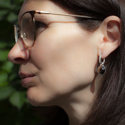 Серьги Fiore Luna COFFE AGATE, LE1112 BR/S фото 2