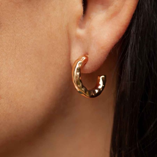 Серьги Fiore Luna Hollow Congo, LE6083 G фото 2