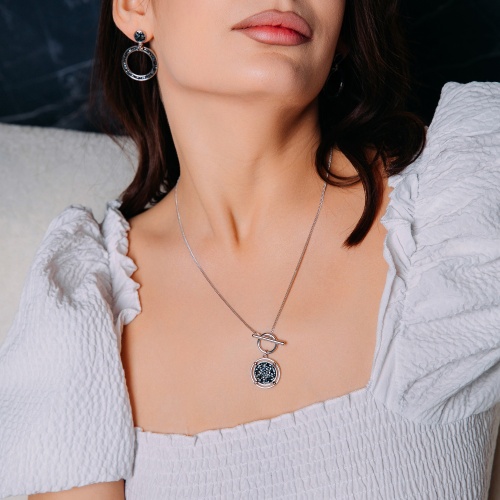 Колье Fiore Luna SSHA, B2110SW-N01.15 BR/S фото 3