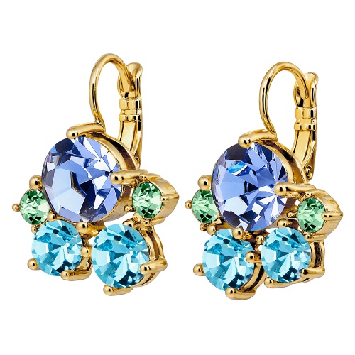 Серьги Dyrberg Kern DISAR SG AQUA, 480089 фото 4