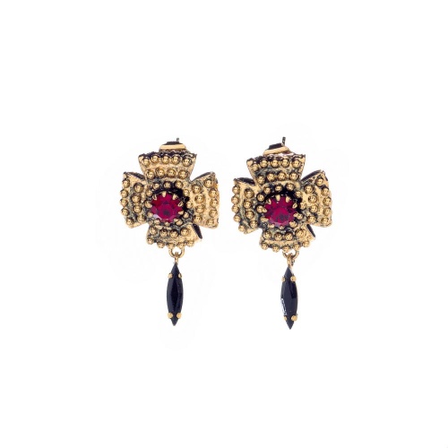 Серьги Celeste G, с кристаллами Swarovski, CS26.1-2153 красный