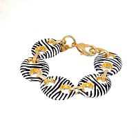 Браслет Francesca Bianchi, с эмалью, FB25.2-BSB19 золотистый