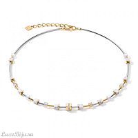 Колье Coeur de Lion Crystal-Gold 5023/10-1816