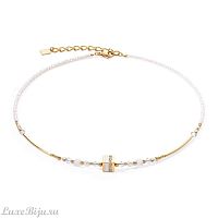 Колье Coeur de Lion White-Gold, 4355/10-1416