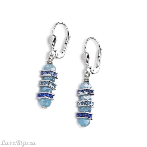 Серьги Coeur de Lion Light Blue 4858/20-0720