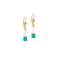 Серьги Coeur de Lion Turquoise-Green, 1126/20-0605