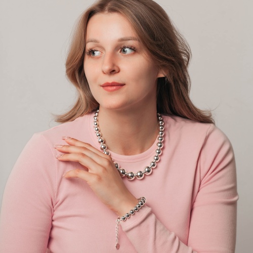 Колье Fiora Luna Sphere, LN1016 S фото 2